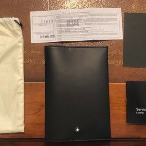 Mont Blanc leather wallet